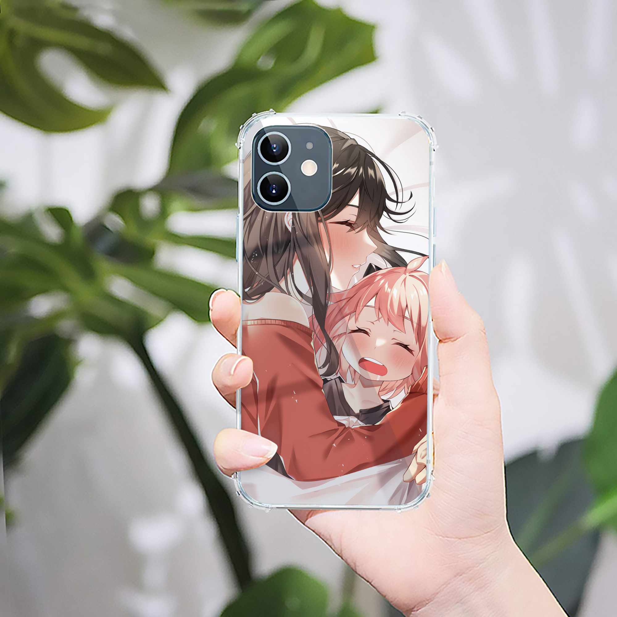 （画像用） SPY×FAMILY间谍家家酒 【iPhone 12シリーズ対応】透明スマホケース（クリアソフトケース）